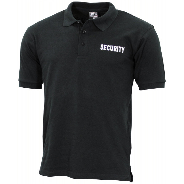 Polo-Shirt 'Security' vorne