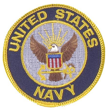 Stoffabzeichen 'U.S. Navy'